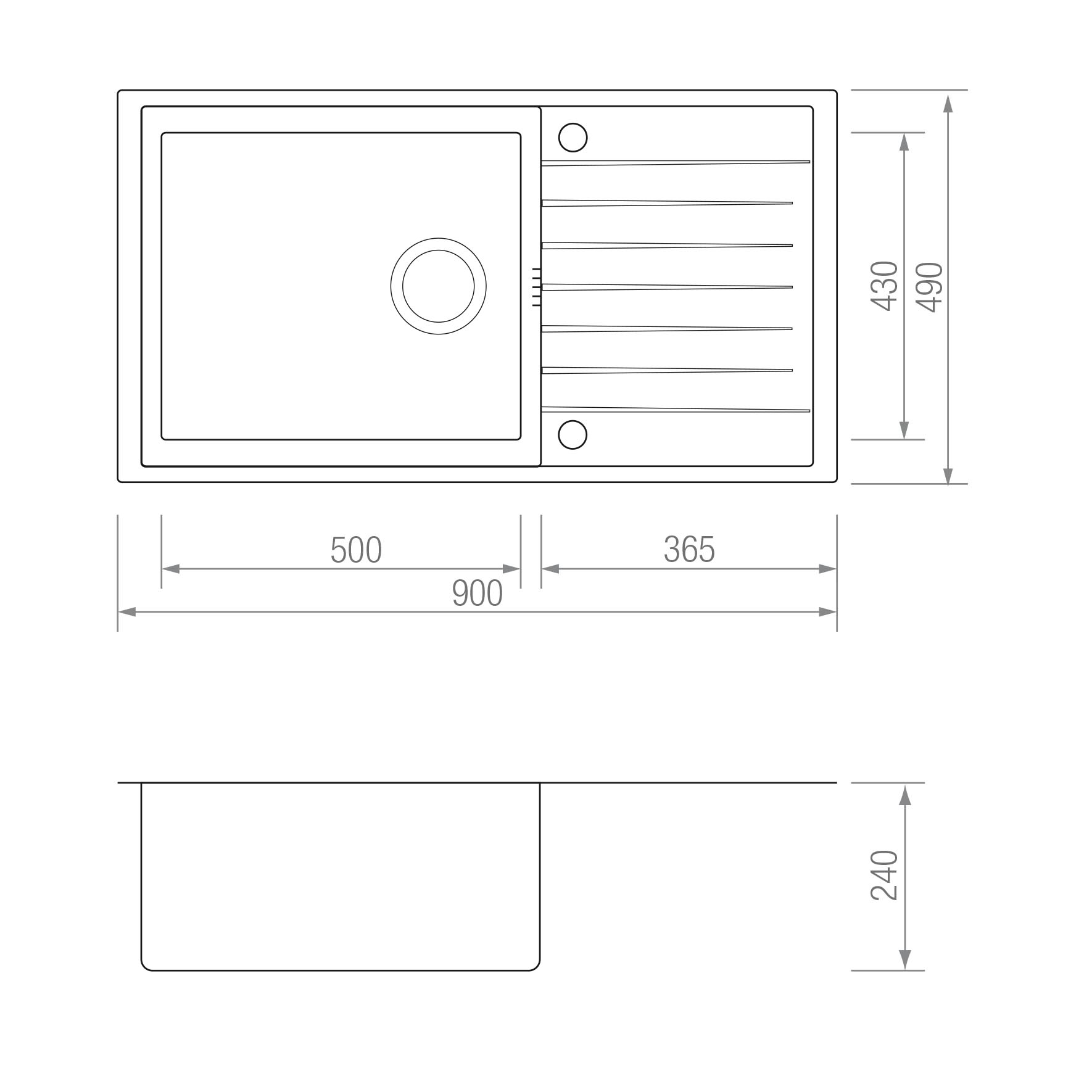 FREGADERO GRT CE 90 B