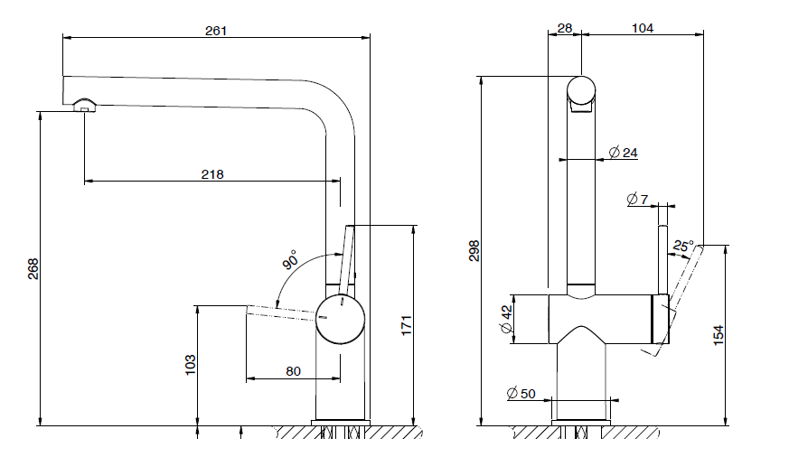 MONOMANDO EVO PVD COBRA