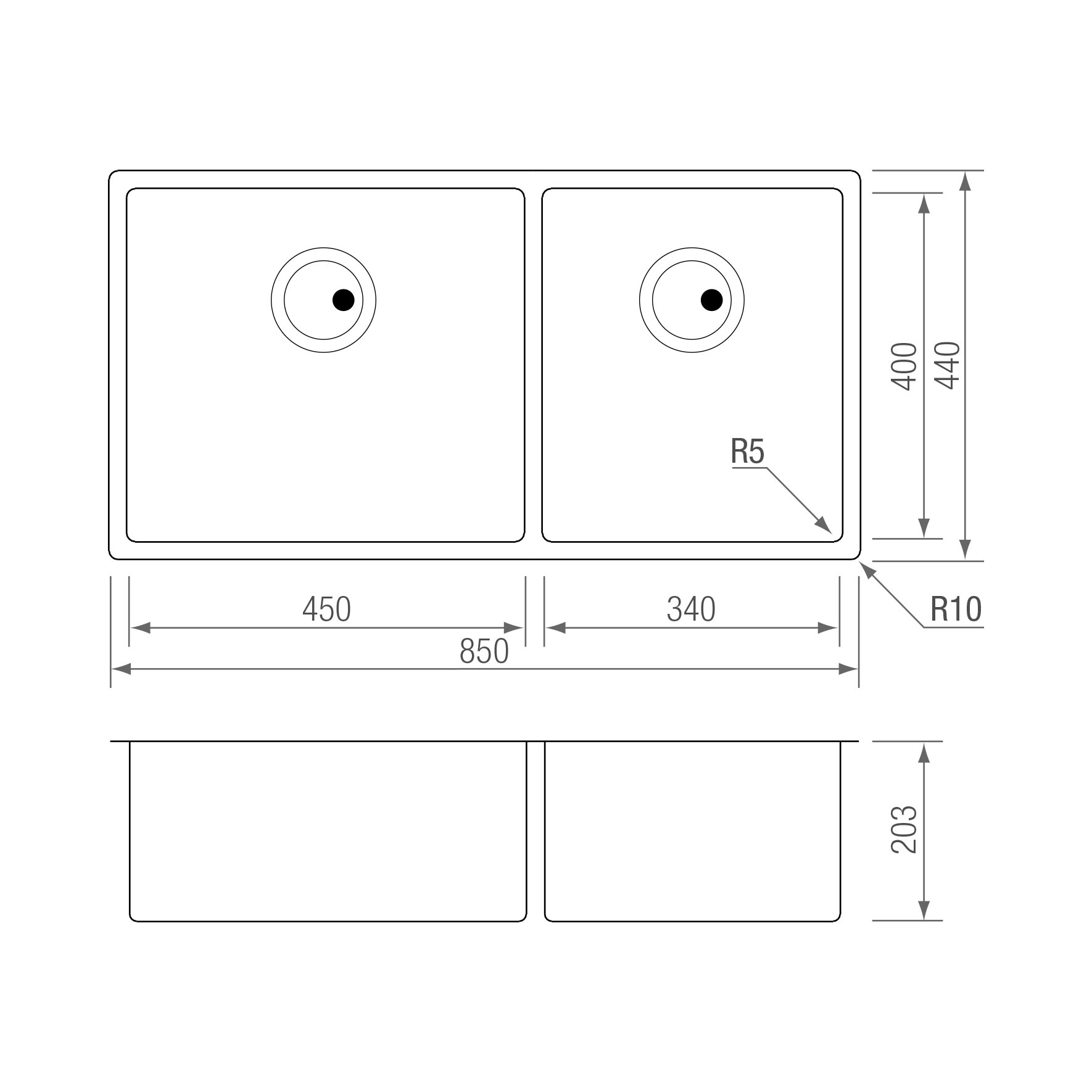 CUBETA R5 TI 90 2C