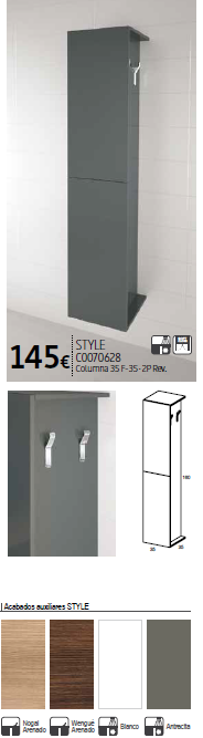 COLUMNA 35 STYLE REV 2P WENGUE