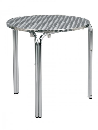 MESA INOX OLA STACK 70 REDONDA APILABLE