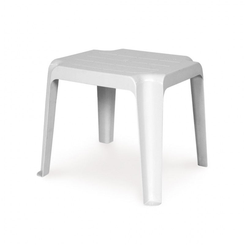 MESA AUXILIAR MARBELLA BLANCA