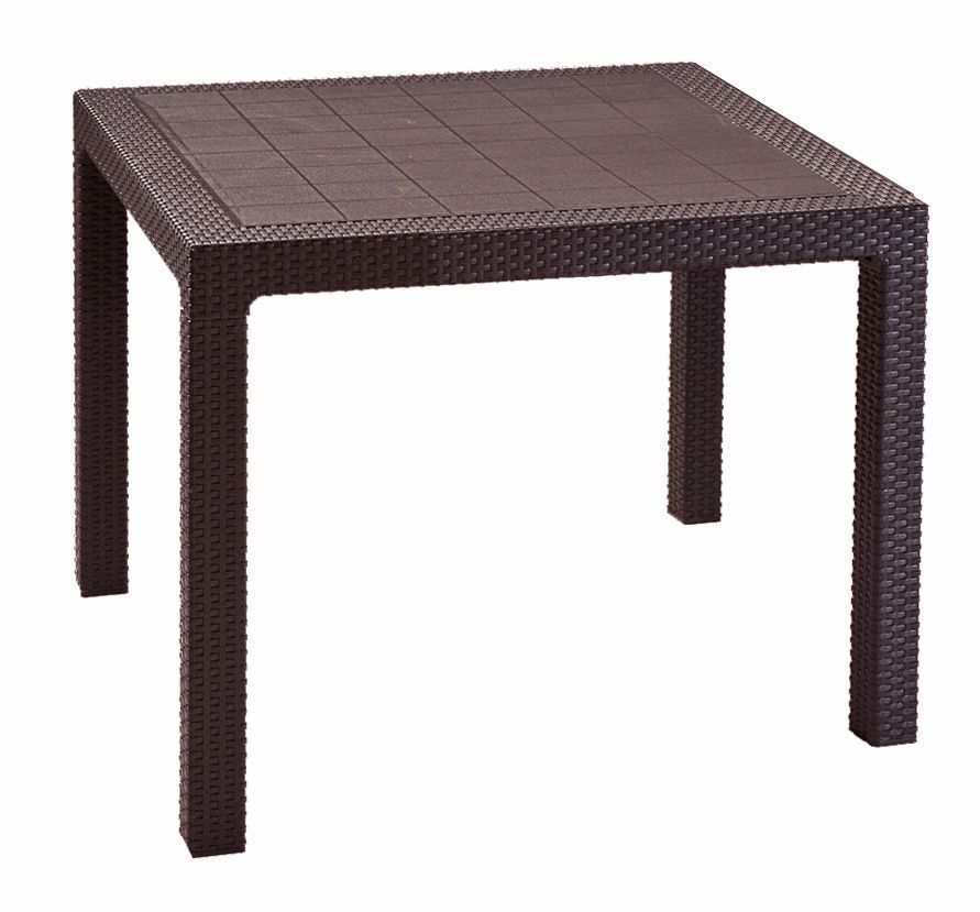 MESA QUARTET 95X95 MARRON 210775