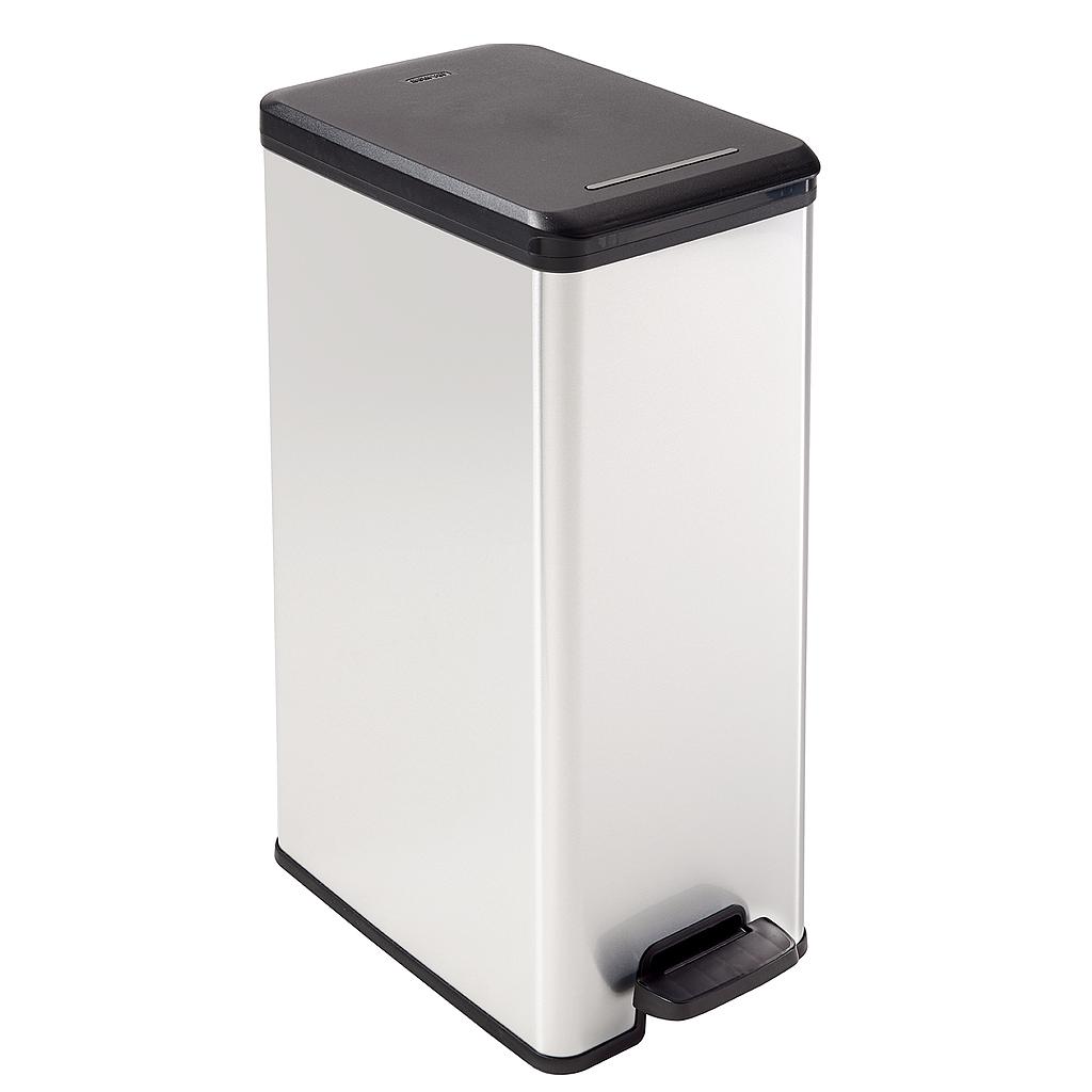 CUBO DECORADO SLIM 40L CROMO