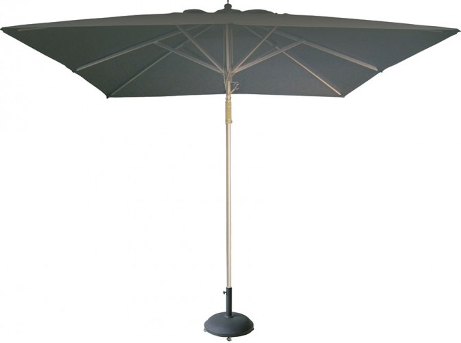 PARASOL 3X3 ALU BCO 50MM GRIS