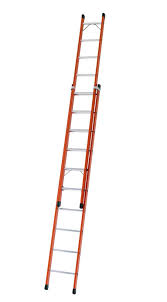 ESCALERA EXT.MANUAL FIBRA VIDRIO 2X12