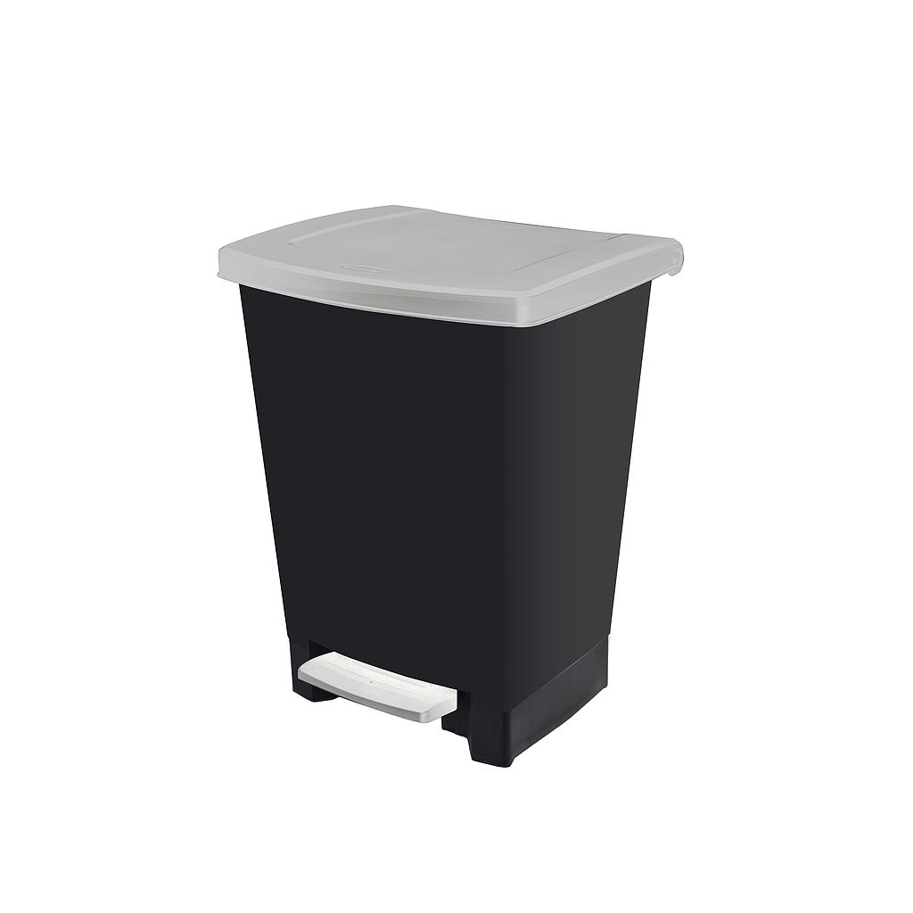 CUBO PEDAL BIN 25L NEGRO