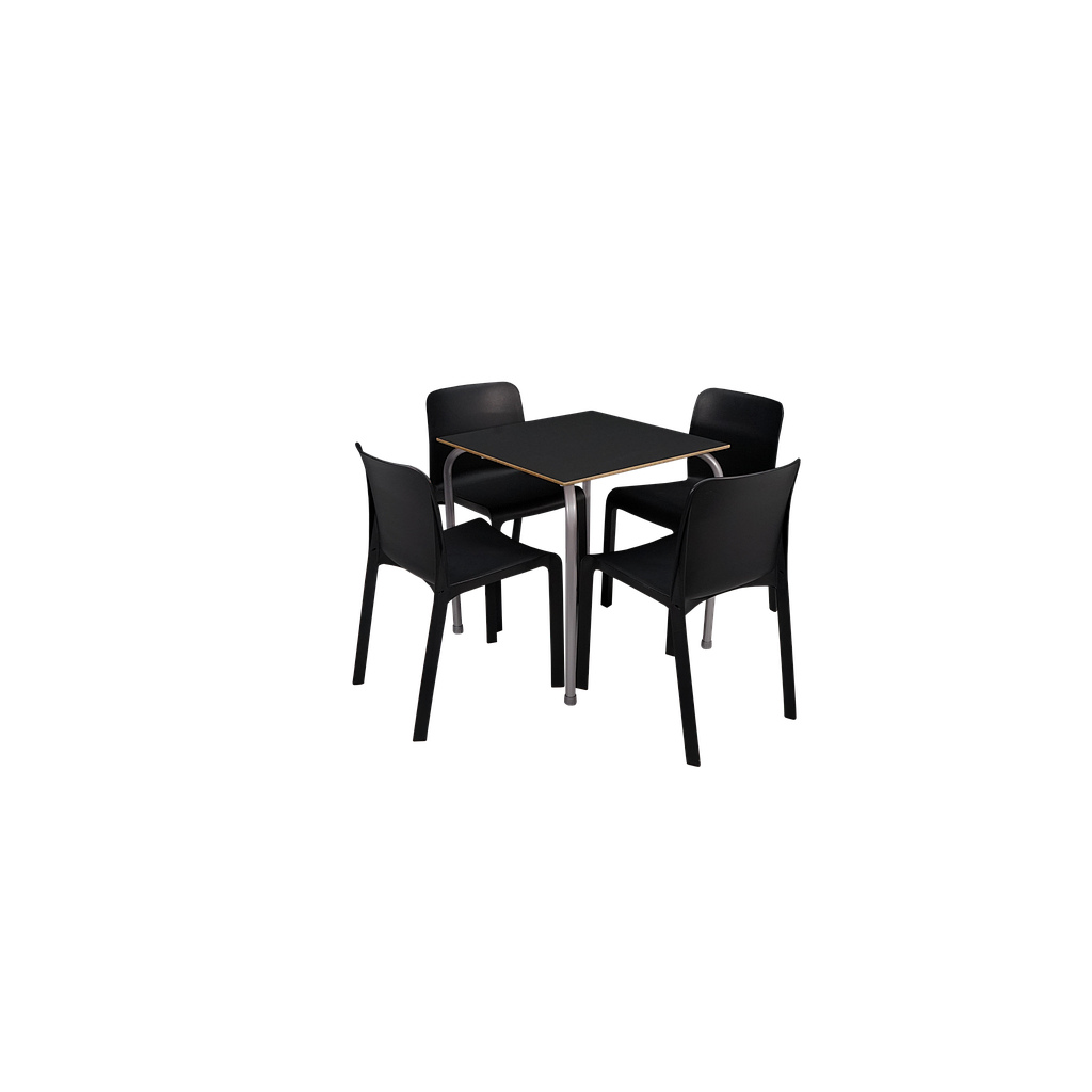 MESA BAHIA 70X70 ANTRACITA