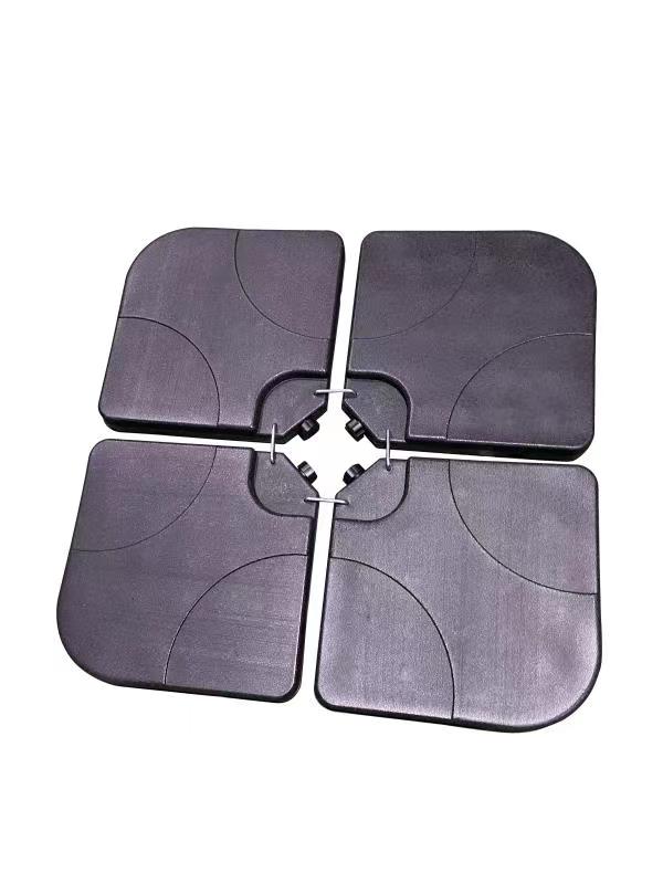 SET X4 BASE PLASTICA RELLENABLE