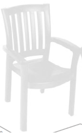 SILLON MALIBU BLANCO