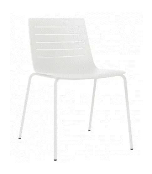 SILLA SKIN 4 PATAS BLANCO


