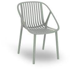 SILLA BINI GRIS VERDOSO