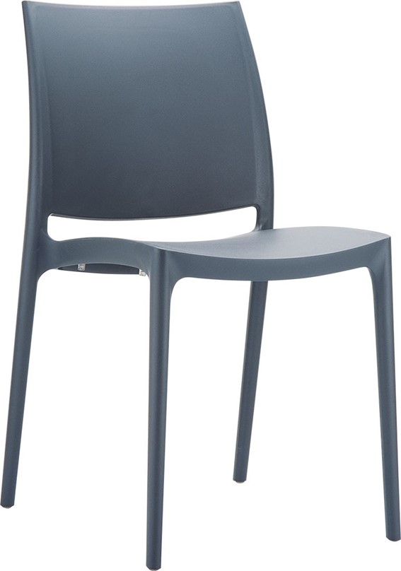 SILLA MAYA GRIS OSCURO