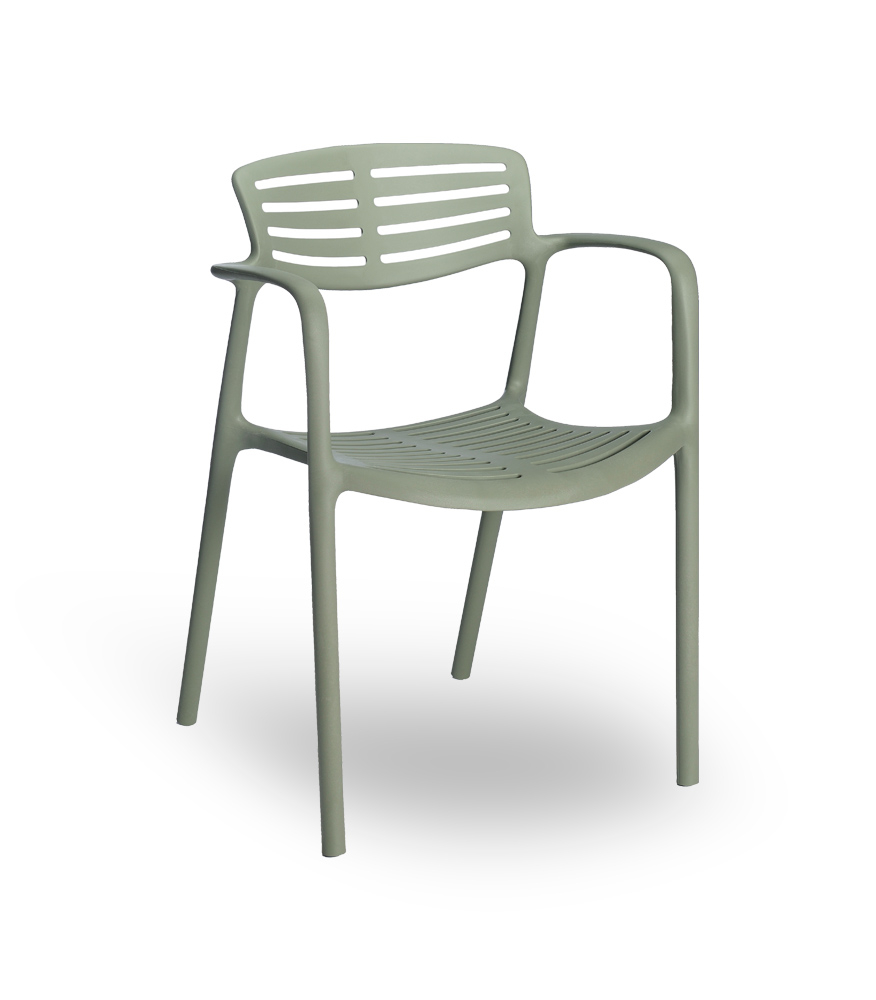 SILLON TOLEDO AIRE GRIS VERDOSO