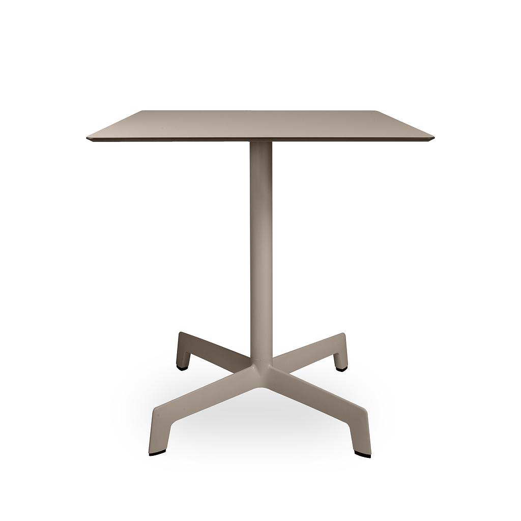 MESA SPUTNIK 70X70 CHOCOLATE