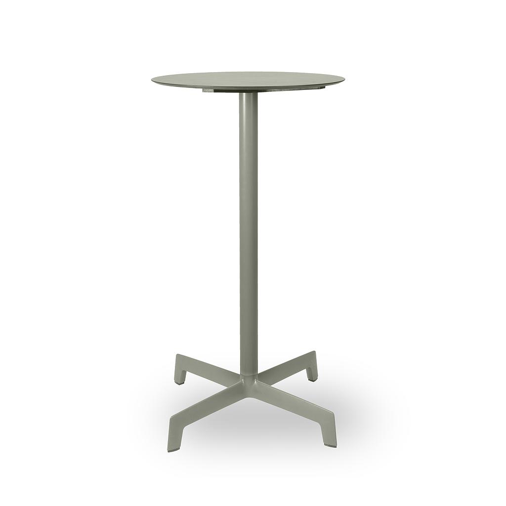 MESA SPUTNIK ALTA 60 GRIS VERDOSO