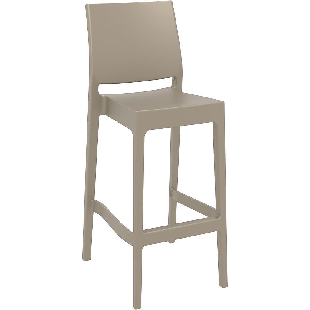TABURETE MAYA 75 TAUPE