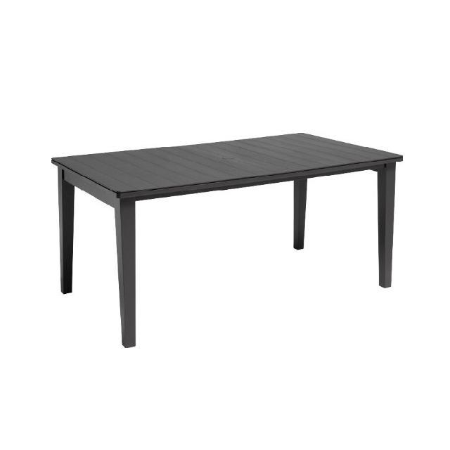 MESA FUTURA ANTRACITA 165x94x74cm