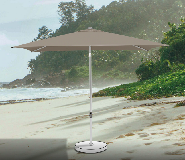 PARASOL POP-UP 250 LIGHT TAUPE 053 (GLATZ)