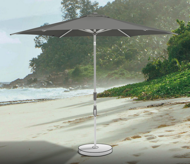 PARASOL SLIDE 250 STONE GREY 057 (GLATZ)