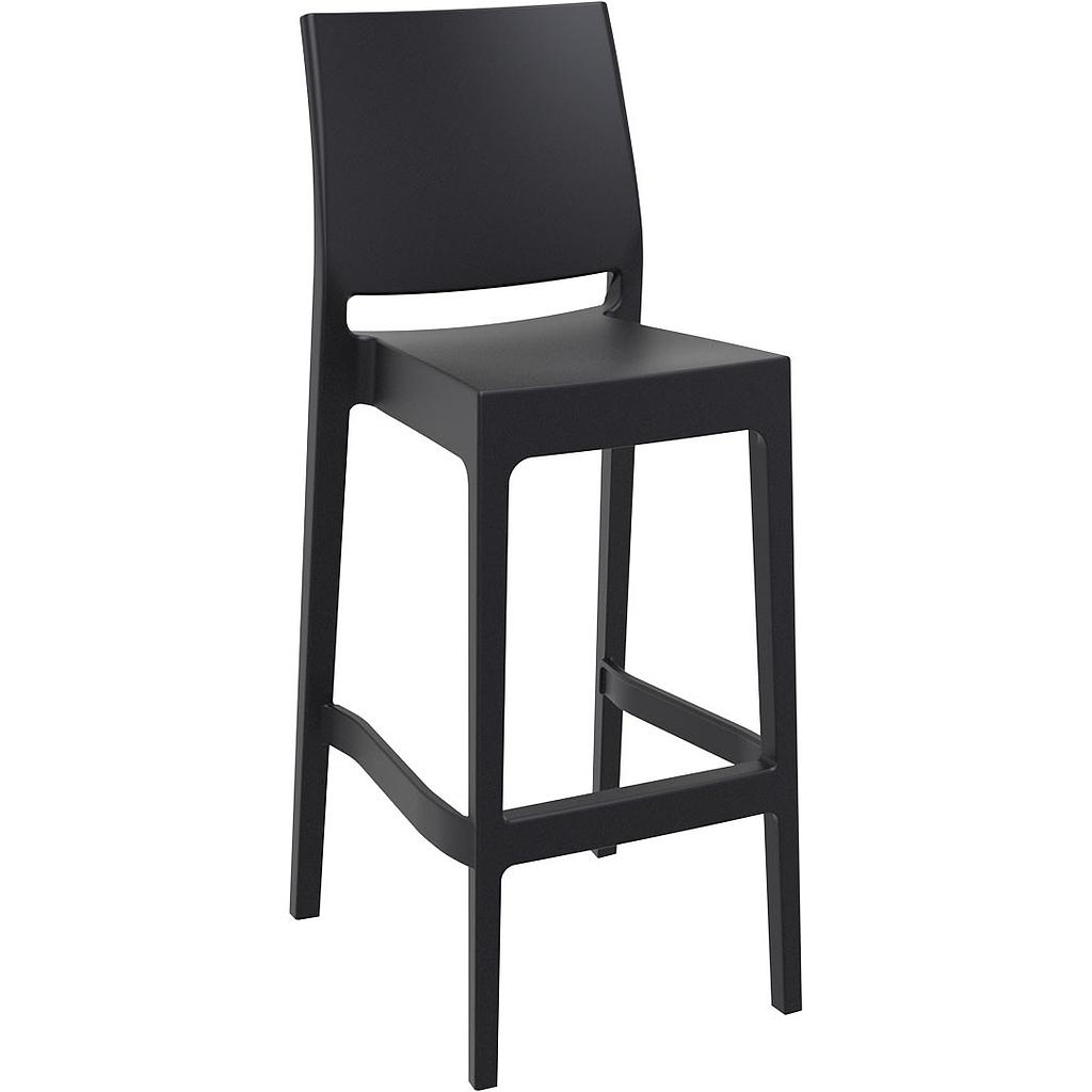 TABURETE MAYA 75 NEGRO