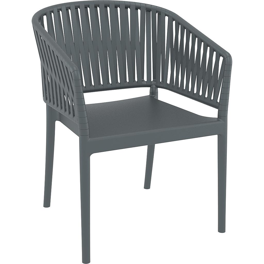 SILLON PORTOFINO GRIS OSCURO