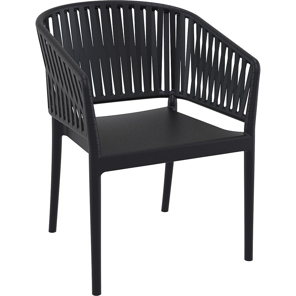 SILLON PORTOFINO NEGRO