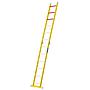 ESCALERA FIBRA 1 TRAMO 12P PLEGABLE 1,74-3,40