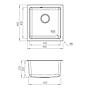CUBETA GRT TI 4040 BLANCO